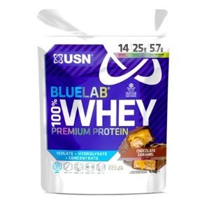 USN (Ultimate Sports Nutrition) USN Bluelab 100% Whey Premium Protein 476 g - čokoláda s karamelem