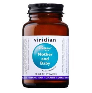 Viridian Nutrition Viridian Synerbio Mother and Baby (Probiotika pro maminky a děti) 30 g
