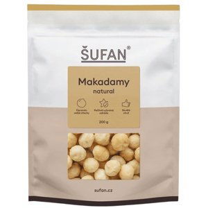 Šufan Ořechy 200 g - makadamové ořechy natural