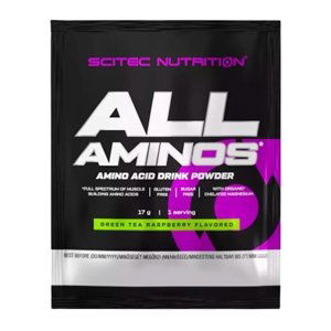 Scitec Nutrition Scitec All Aminos 17 g - zelený čaj/malina