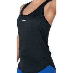 Nebbia FIT Activewear tílko “Airy” s reflexním logem 439 černá XS