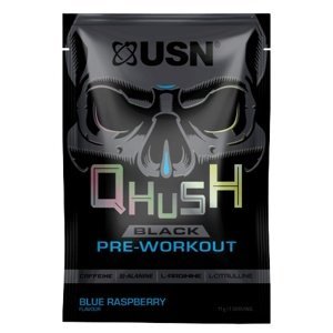 USN (Ultimate Sports Nutrition) USN Qhush Black 11 g - modrá malina