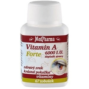 MedPharma Vitamin A 6000 I.U. forte 67 kapslí