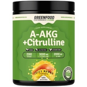 GreenFood A-AKG + Citrulline Malate 420 g - mango