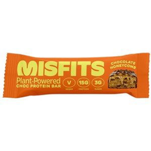 Misfits Vegan Protein Bar 45 g - Milk Chocolate Honeycomb