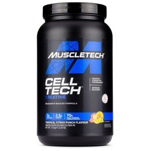 MuscleTech Celltech Creatine 1130 g - tropický citrusový punč