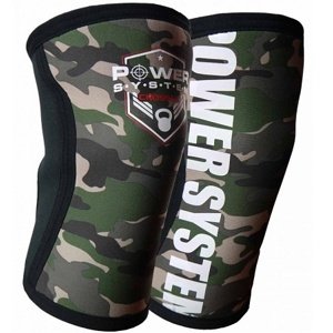 Power System Kolenní bandáže Knee Sleeves Camo - S/M