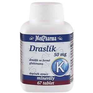 MedPharma Draslík 50 mg 67 tablet