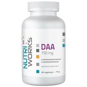 Nutriworks DAA D-ASPARTIC ACID 750 mg 90 kapslí