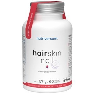 Nutriversum Hair Skin Nail 60 kapslí