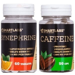 Smartlabs Synephrine 60 tablet + Smartlabs Caffeine 50 kapslí ZDARMA
