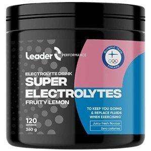 Leader Super Electrolytes 360 g - fruity lemon