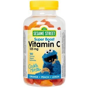 Webber Naturals  Webber Naturals/Sesame Street Vitamin C 125 mg 180 želé bonbónů
