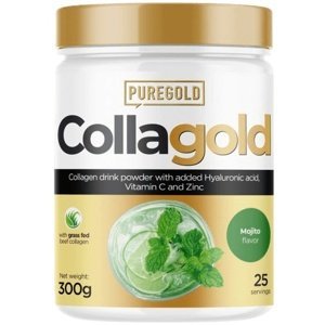 PureGold Collagold + kys. hyaluronová 300 g - mojito
