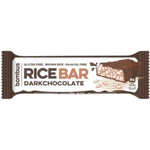 Bombus Rice Bar 18 g - Hořká čokoláda