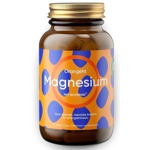 Orangefit Magnesium With Bioperine 60 kapslí PROŠLÉ DMT 8.2023