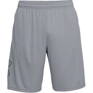 Pánské kraťasy Under Armour Tech Graphic Short - steel /  / black - 3XL - 1306443-035