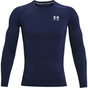 Pánské kompresní triko Under Armour HG Armour Comp LS - midnight navy - S - 1361524-410