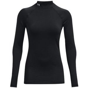 Dámské zimní tričko Under Armour Authentics Mockneck - black - XXL - 1368702-001