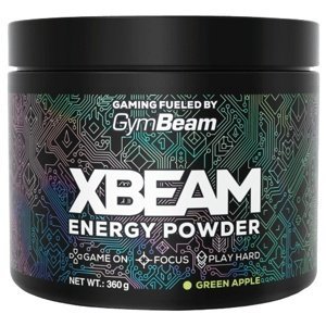 GymBeam Energy Powder - XBEAM 360 g - zelené jablko