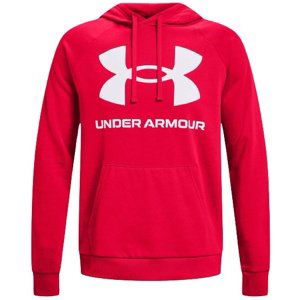 Pánská mikina Under Armour Rival Fleece Big Logo HD - red - XL - 1357093-600