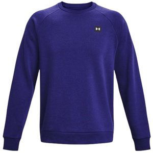 Pánská mikina Under Armour Rival Fleece Crew - sonar blue - XXL - 1357096-468