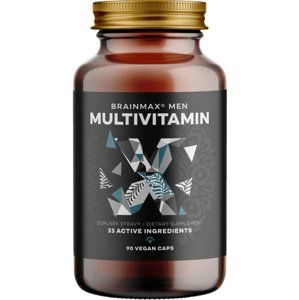 BrainMax Men Multivitamin, multivitamín pro muže 90 rostlinných kapslí