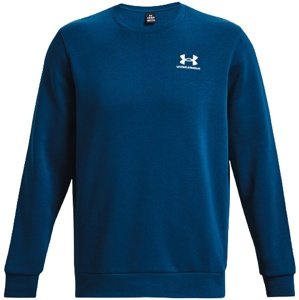 Pánská mikina Under Armour Essential Fleece Crew - varsity blue - XL - 1374250-426