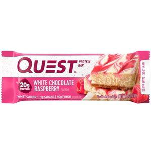 Quest Nutrition Protein Bar 60g - White Chocolate Raspberry