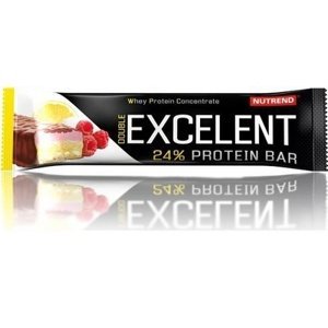 Nutrend Excelent Protein Bar Double 85 g - čokoláda/ nugát s brusinkami