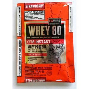 Extrifit CFM Instant Whey 80 30 g - káva