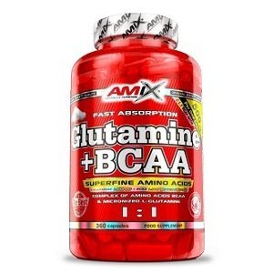 Amix Nutrition Amix Glutamine + BCAA 360 kapslí