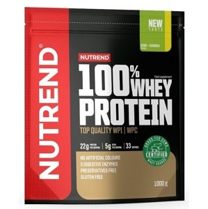 Nutrend 100% Whey Protein 1000 g - karamelové latté