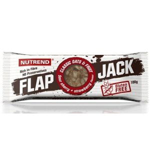 Nutrend FLAPJACK GLUTEN FREE 100 g - čokoláda/banán s hořkou čokoládou