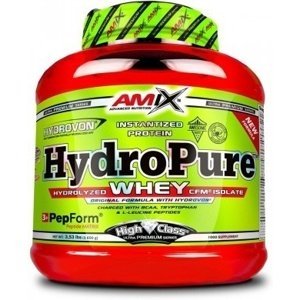 Amix Nutrition Amix HydroPure Hydrolyzed Whey CFM Protein 1600 g - jahoda jogurt