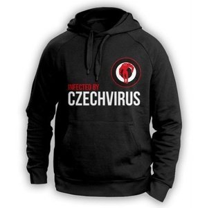 Czech Virus Mikina Unisex černá - S VÝPRODEJ
