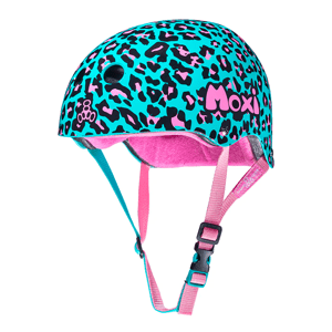 Moxi - Helmet Blue Leopard - helma Velikost: XS - S