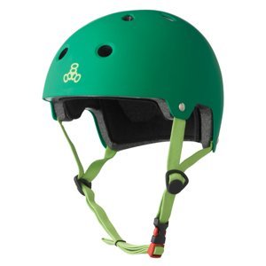 Triple Eight - Dual Certified Helmet EPS Liner Kelly Green - helma Velikost: S/M