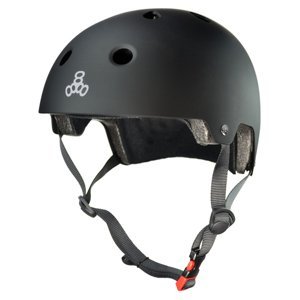 Triple Eight - Dual Certified Helmet EPS Liner All Black matte - helma Velikost: L/XL