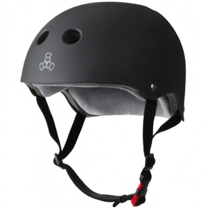 Triple Eight - The Certified Sweatsaver Helmet All Black - helma Velikost: L/XL