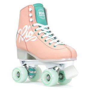 Rio - Roller Script Peach/Green - trekové brusle Velikost (brusle): 35.5