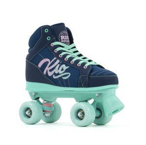 Rio - Roller Lumina Navy/Green - trekové brusle Velikost (brusle): 37