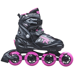Roces - Moody TIF - Black - nastavitelné in-line brusle Velikost (brusle): 36 - 40