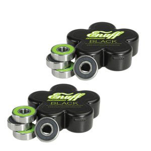 2X Enuff - ABEC-9 Black ložiska - sada pro brusle