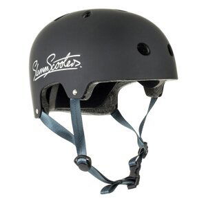Slamm - Logo Helmet Black - helma + samolepky Velikost: S - M