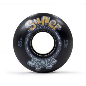 Enuff - Super Softie 53/55/58 mm - 85a - Black - kolečka (sada 4ks) Průměr koleček: 53 mm