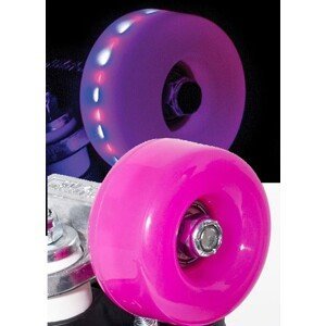Rio - Roller Light Up 58mm - Pink Frost (sada 4 koleček)