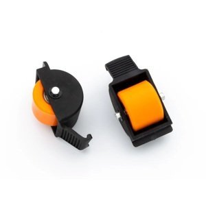 Breezy Rollers - Sada náhradních koleček - Black/Orange