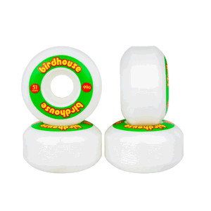 Birdhouse - Logo 99a 51mm - Rasta - kolečka (sada 4 ks)