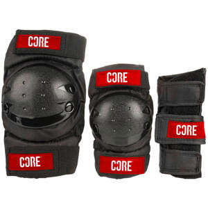 CORE - Junior Skate Pads 3Pack - dětská sada chráničů Velikost: S